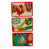 Bloques De Pista De Pelotas 182 Piezas