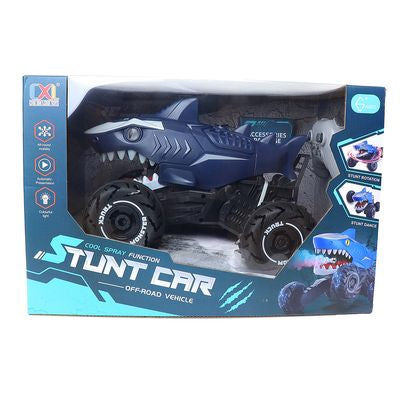 Carro RC - Stunt Off Road Spray Tiburón Azul
