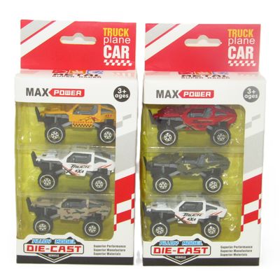 Set 3 Carritos Die Cast
