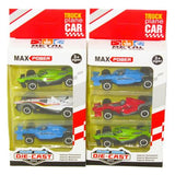 Set 3 Carritos Die Cast F1