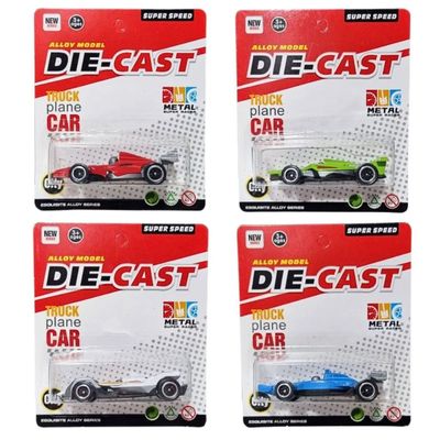 Carrito Die Cast - Surtido Básico F1