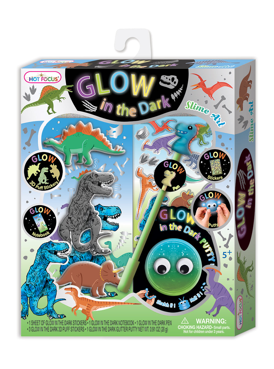 Slime Glow In The Dark Dinosaur