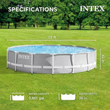 Piscina Frame Prism Set 15 Pies x 42 Pulgadas Edad 6+