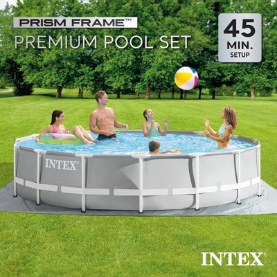 Piscina Frame Prism Set 15 Pies x 42 Pulgadas Edad 6+