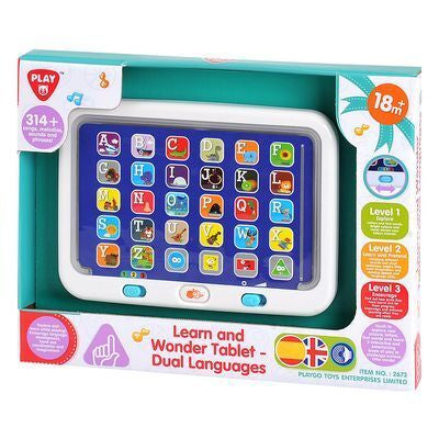 Tableta Aprendizaje Lenguaje Dual
