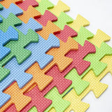 Piso de Foma Eva 30×30×0.8 Cm, 9 Piezas