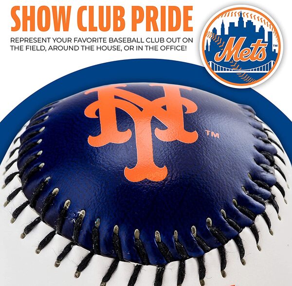 Pelota Baseball Suave Mets