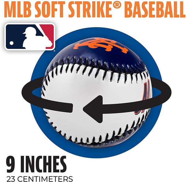 Pelota Baseball Suave Mets