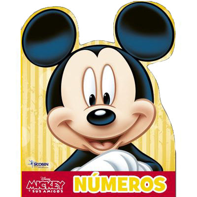 Libro Mickey Troquelado Numeros