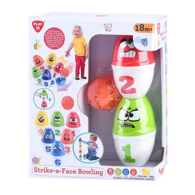 Bowling Strike-A-Face