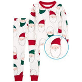 Set Pijama 2PC Santa Unisex Crema