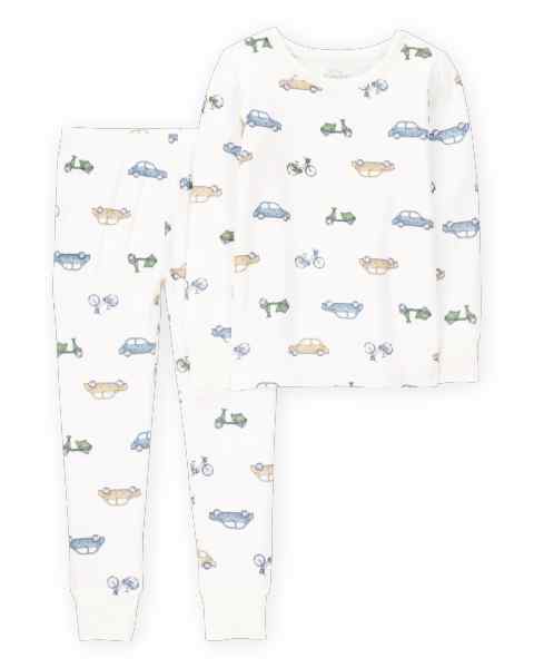 Set Pijama Carros Azul