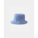 Gorro de Sol Azul Reversible 2-4T