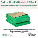 Dékor Recargas para Zafacón Eki Mini 2pk