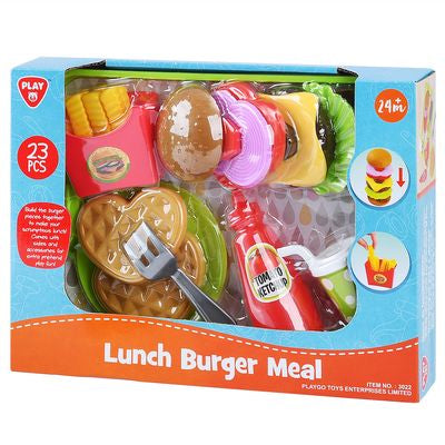 Comida Hamburguesa 23 Pcs