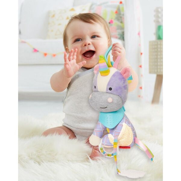 Peluche con Actividades Bebé Unicornio