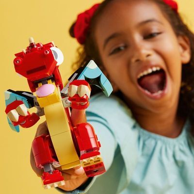 Lego Creator-Dragon Rojo