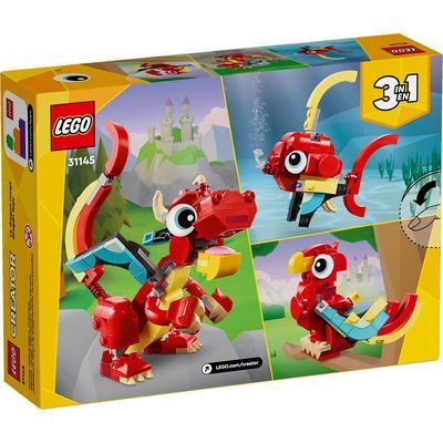 Lego Creator-Dragon Rojo