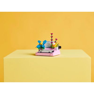 LEGO Creator Maquina de Escribir con Flores