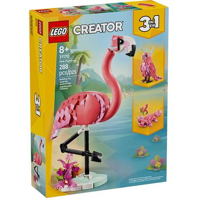 LEGO Creator - Animales Salvajes Flamenco Rosado