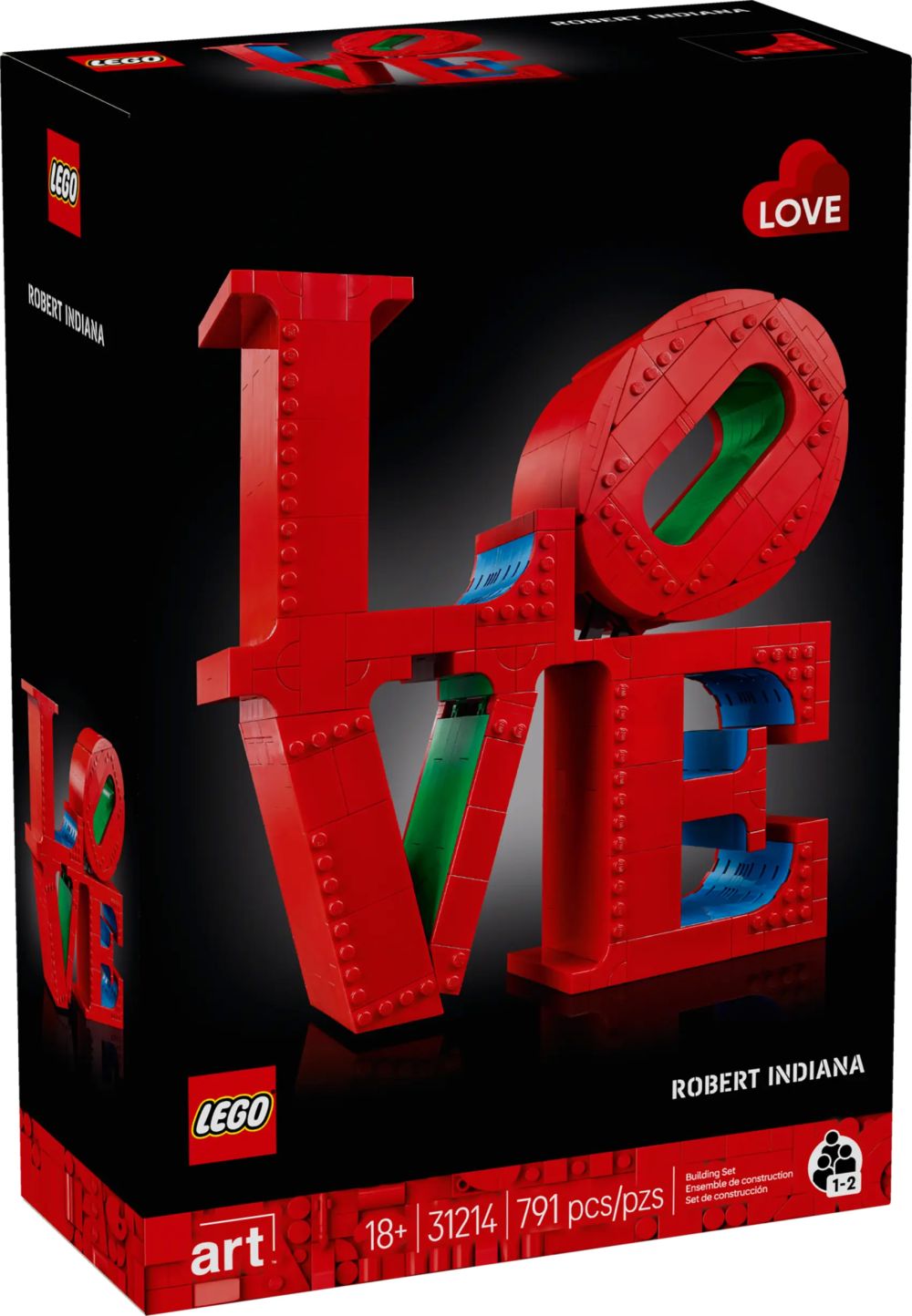 LEGO Art Love
