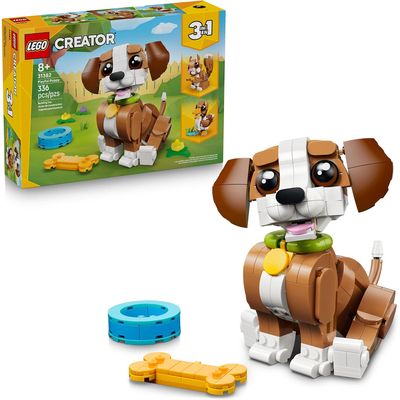 LEGO® Creator 3-in-1 - Cute Animals: Playful Puppy Dog