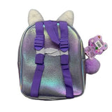 Set de Papelería en Mini Mochila Lila