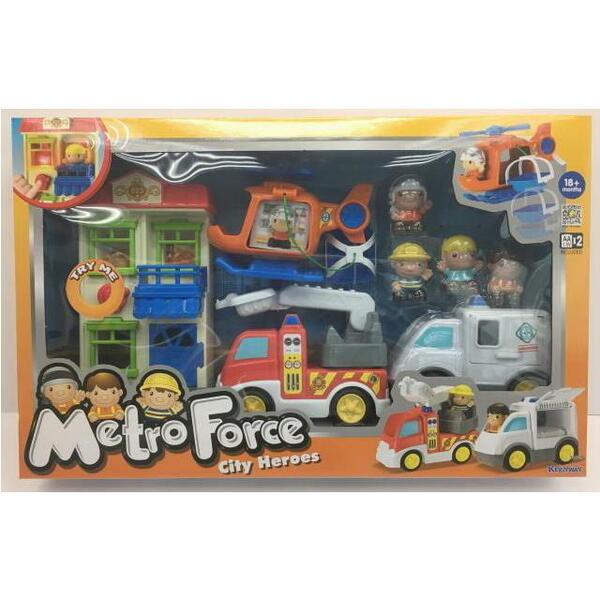 Set Ciudad Metro Force