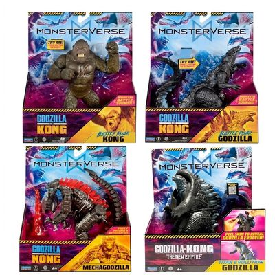 Godzilla X Kong Figura Evolución Lujo 7pulg Surtido