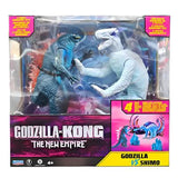 Godzilla x Kong vs Shar King 2 Pack Figura 6pulg