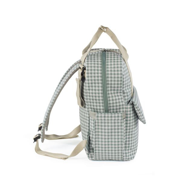 Mochila I Love Vichy Verde (Iv)