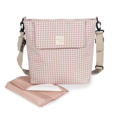 Bolsa Canastilla I Love Vichy Rosa (Iv)