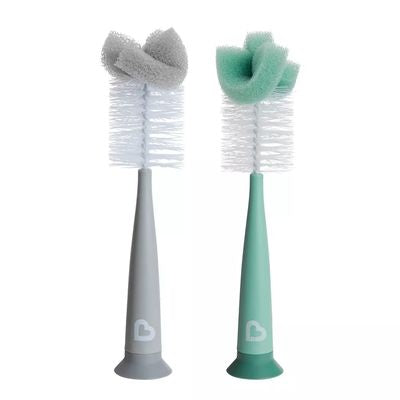 Set de Cepillo de Limpieza Gris y Verde