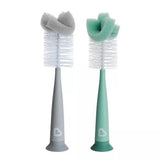 Set de Cepillo de Limpieza Gris y Verde