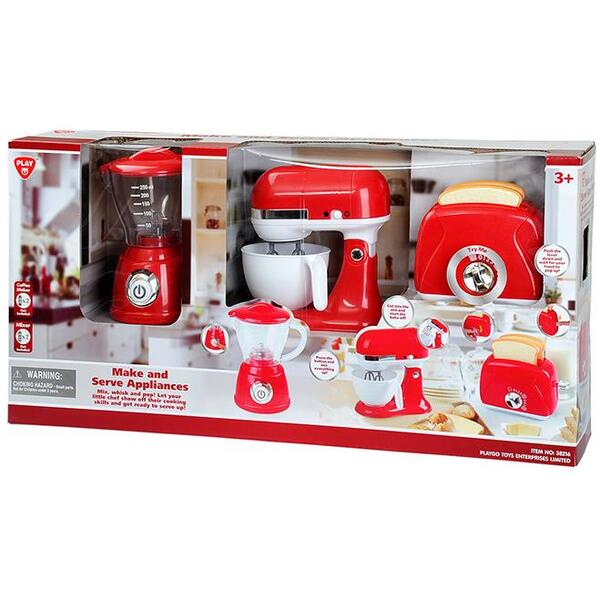 Set de Cocina 3 en 1 - Rojo