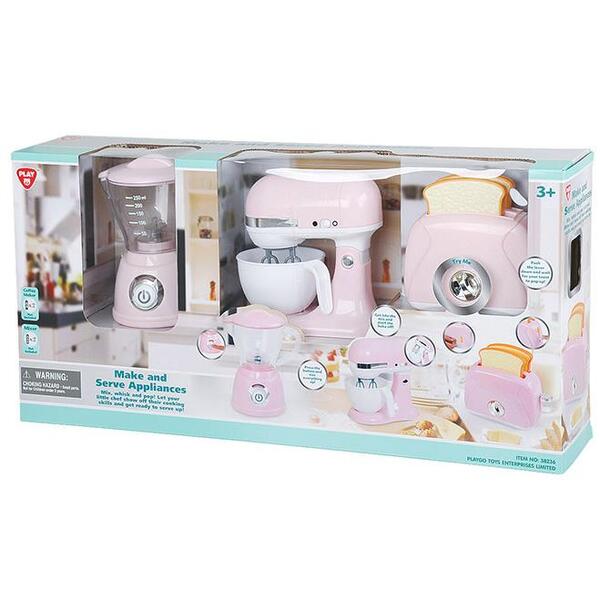 Set de Cocina 3 en 1 - Rosado