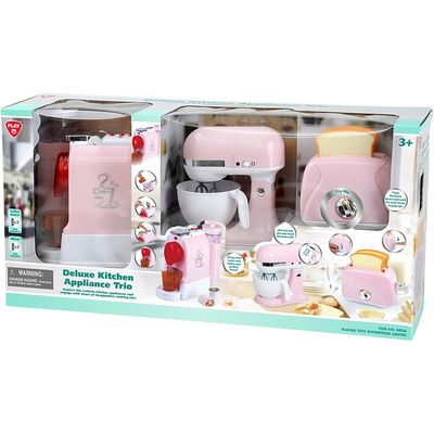 Trio Electrodomesticos de Desayuno Rosa