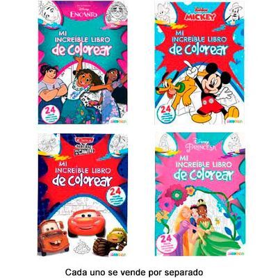 Libro de Colorear 24 Paginas - Disney