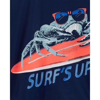 Camiseta Playa Cangrejo Azul Mari Surf 8