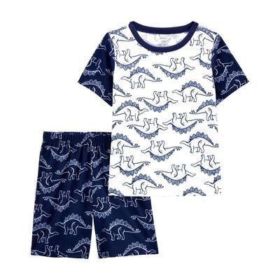 Pijama 2 piezas Dino Navy S.6