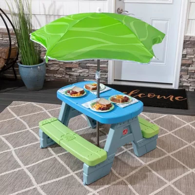 Step2 - Mesa Picnic con Sombrilla Sun & Shade