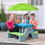 Step2 - Mesa Picnic con Sombrilla Sun & Shade
