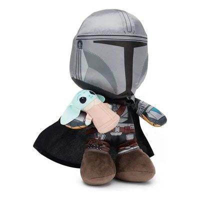 Peluche Mandalorian y Grogu 16"