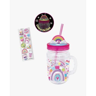 Vaso Jar 19.3fl.Oz/570 Ml, Arcoiris