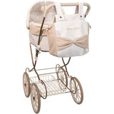 Reborns - Coche con Capota y Bolso Paris Rosa