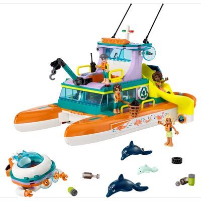 Lego Friends: Barco de Rescate Marítimo