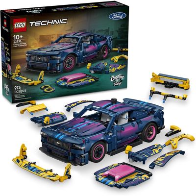 LEGO® Technic - Custom Garage Ford Mustang GT Car