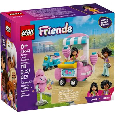 LEGO Friends Algodón de Azucar Y Moto