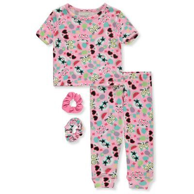 Set 2 Piezas Pijama y Gomas Pelo