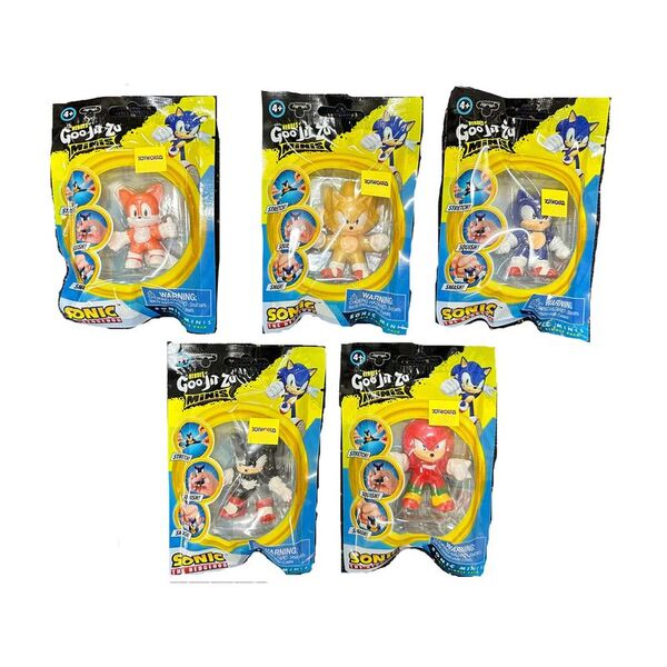 Goo Jit Zu Sonic Mini Figuras X 1